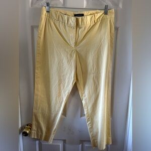 Talbots Yellow Pants